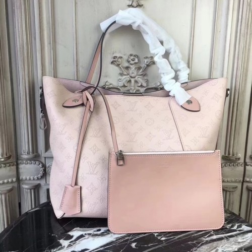 Louis Vuitton Original Mahina kožená taška HINA M53140 růžová