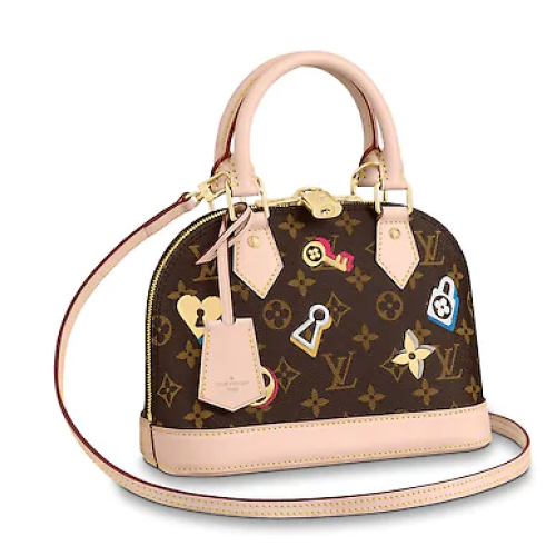 Louis Vuitton originální monogramová plátěná taška ALMA BB M44368