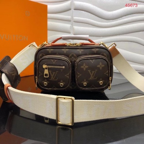 Louis Vuitton Original Monogram Canvas M45672 Bílá a hnědá