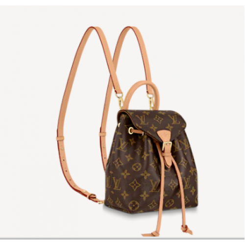 Louis Vuitton originální monogram plátěná taška MONTSOURIS BB M45516 ve věku přírodní