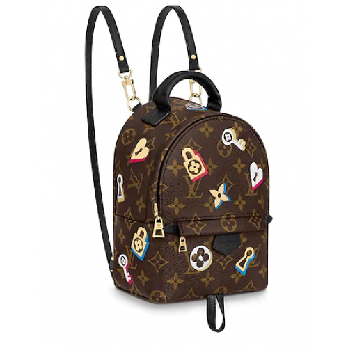 Louis Vuitton originální monogramová plátěná kabelka PALM SPRINGS MINI M44367