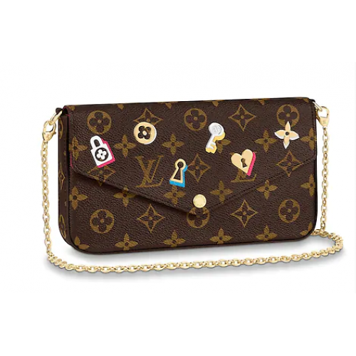 Originální plátno Louis Vuitton s monogramem POCHETTE FELICIE M63999