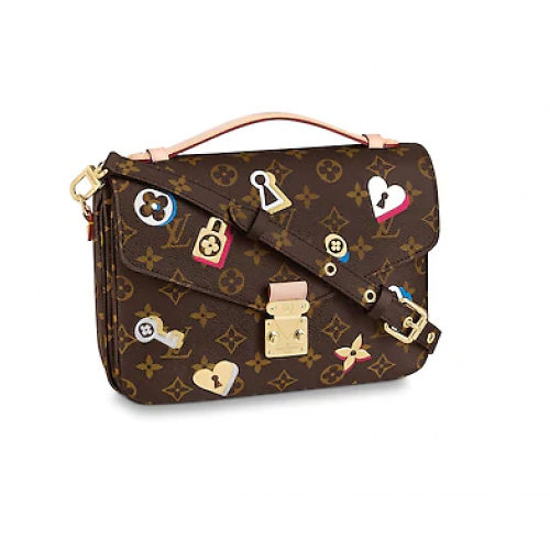 Originální plátno Louis Vuitton s monogramem POCHETTE METIS M44366