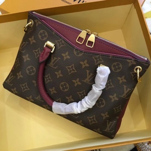 Louis Vuitton Original Monogram Canvas Pallas M42961 vínová