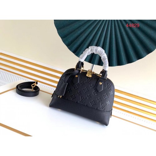 Louis Vuitton Originální Monogram Empreinte NEO ALMA BB M44866 černý