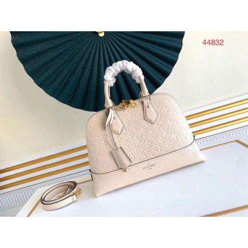 Louis Vuitton Originální Monogram Empreinte NEO ALMA PM M44832 bílý