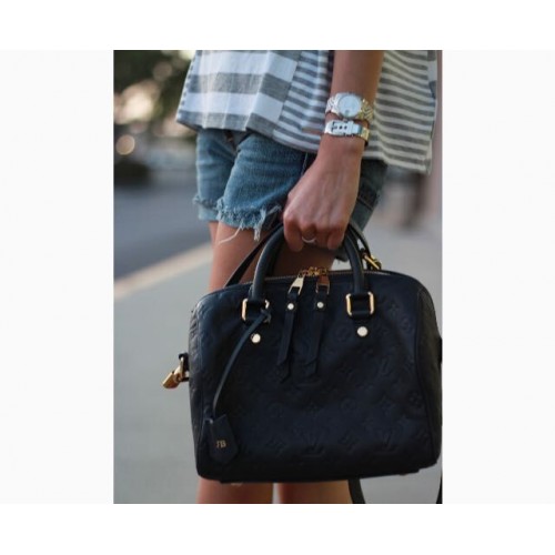 Louis Vuitton Original Monogram Empreinte SPEEDY 25 42405 černý