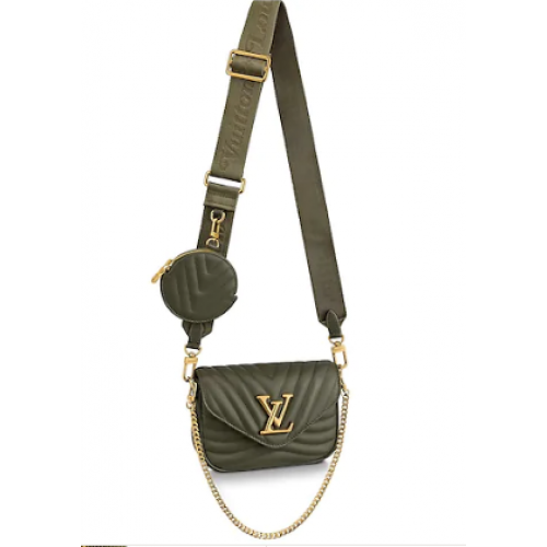 Louis Vuitton Originální NEW WAVE MULTI-POCHETTE M56461 zelená