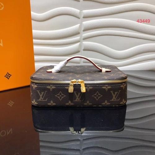 Originální pouzdro na šperky Louis Vuitton PĚKNÉ M43449 červené