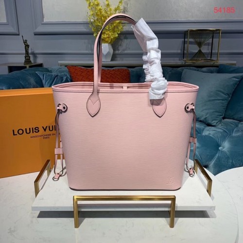 Louis Vuitton Original Neverfull Epi Leather MM 54185 růžová