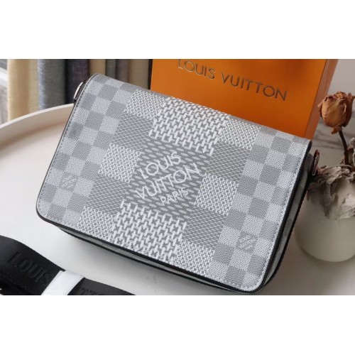 Louis Vuitton Original STUDIO MESSENGER N50013 šedá