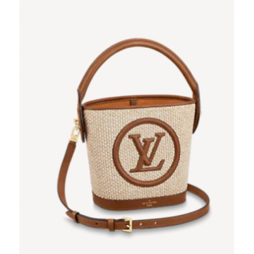 Louis Vuitton PETIT BUKET M59962 Karamelová Hnědá