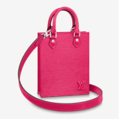 Malá plochá kabelka Louis Vuitton M80168 Pondicherry růžová