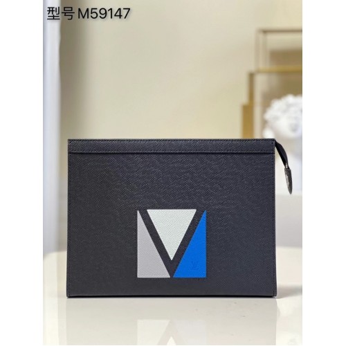Louis Vuitton POCHETTE VOYAGE M59147 černá