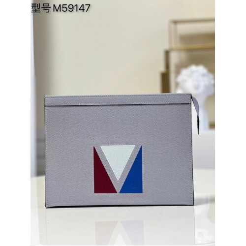 Louis Vuitton POCHETTE VOYAGE M59147 šedá