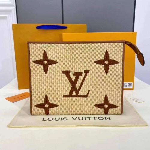 Cestovní taška Louis Vuitton MM M30762 hnědá