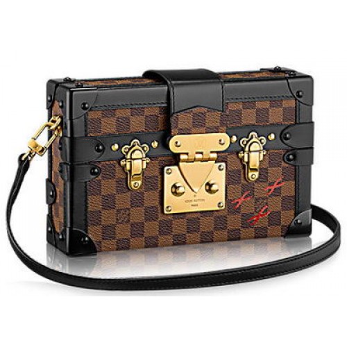 Plátěná taška Louis Vuitton Petite Malle Damier Ebene N41003