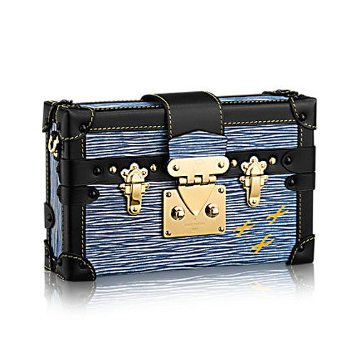 Louis Vuitton Petite Malle Epi Denim M50303 Světle džínovina