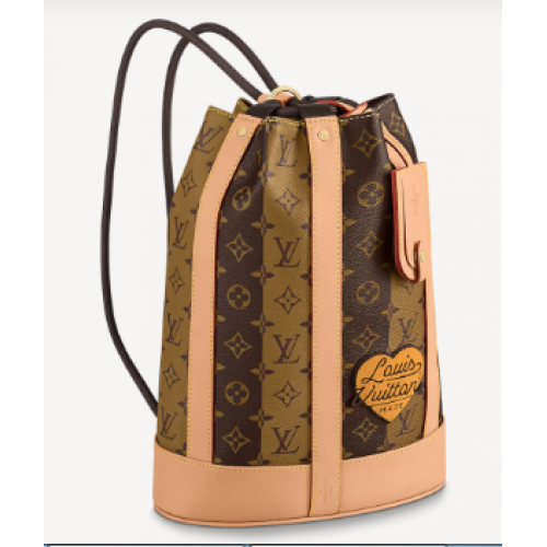 Kabelka Louis Vuitton RANDONEE MESSENGER M45968 Hnědá