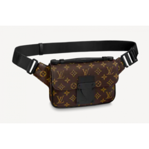 Kabelka Louis Vuitton S LOCK Sling M45864 černá