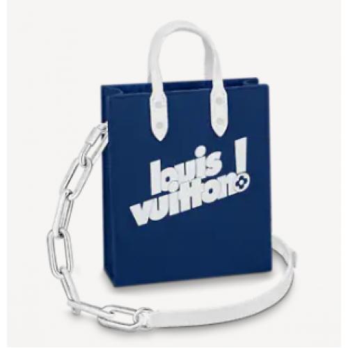 Kabelka Louis Vuitton PLAT XS M80841 modrá