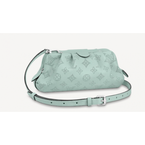 Kabelka Louis Vuitton SCALA MINI POUCH M80094 Zelená lagunová zelená