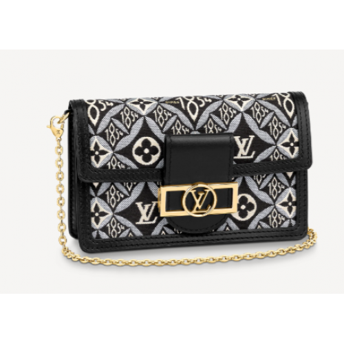 Peněženka Louis Vuitton SINCE 1854 DAUPHINE CHAIN M69992 šedá