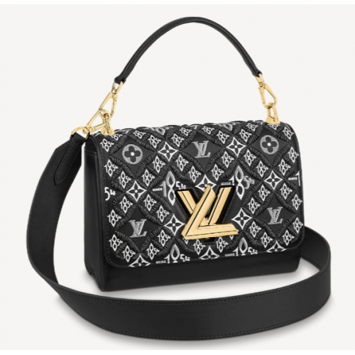Kabelka Louis Vuitton SINCE 1854 TWIST MM M57442 šedá