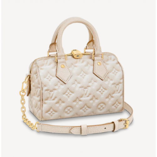 Louis Vuitton SPEEDY BANDOULIERE 20 M46163 světle béžová
