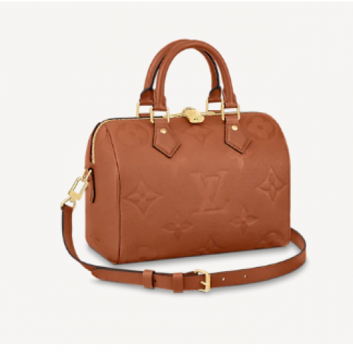 Kabelka Louis Vuitton SPEEDY BANDOULIERE 25 M46136 koňakově hnědá