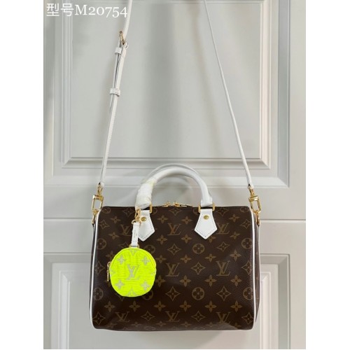 Kabelka Louis Vuitton SPEEDY BANDOULIÉRE 25 M41113 BÍLÁ
