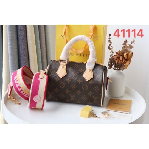 Louis Vuitton SPEEDY Monogram Canvas M41114 růžová