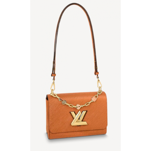 Kabelka Louis Vuitton TWIST MM M20846 Gold Cipango Beige
