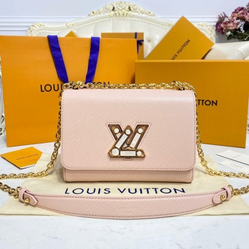 Kabelka Louis Vuitton TWIST MM M59218 růžová