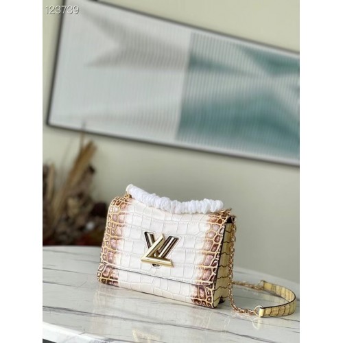 Louis Vuitton TWIST PM M50332 světle žlutá