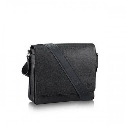 Kabelka Louis Vuitton Taiga Leather Roman PM M32824 černá