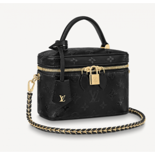 Kabelka Louis Vuitton VANITY PM M57118 ČERNÁ