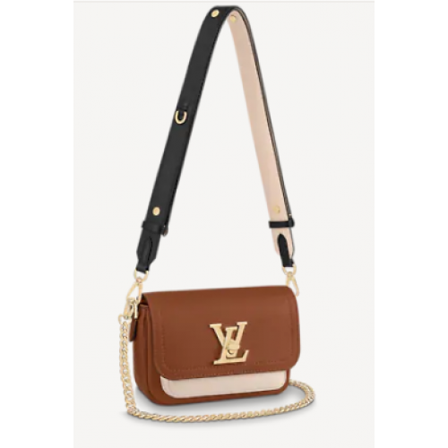 Kabelka Louis Vuitton LOCKME TENDER M59491 Chataigne Brown