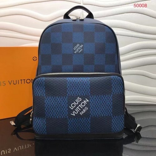 Originální batoh Louis Vuitton Monogram Canvas M50008 modrý
