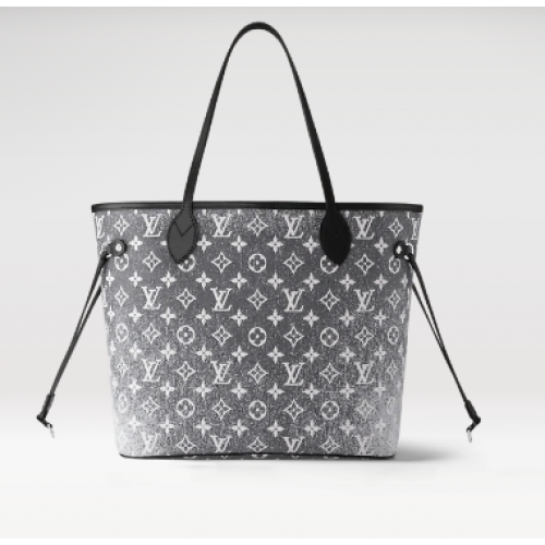 Kabelka Louis Vuitton NEVERFULL MM M21465 šedá