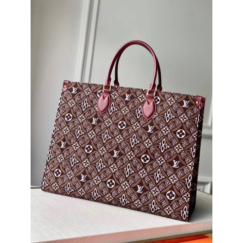 Kabelka Louis Vuitton ONTHEGO M57207 Burgundská