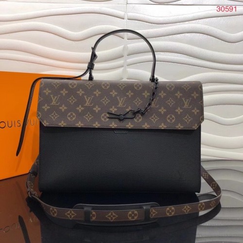 Louis Vuitton ROBUSTO AKTOVKA M30591 černá
