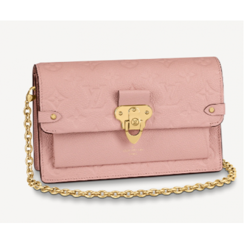 Louis vuitton VAVIN ŘETĚZOVÁ PENĚŽENKA M67841 Rose Poudre Pink