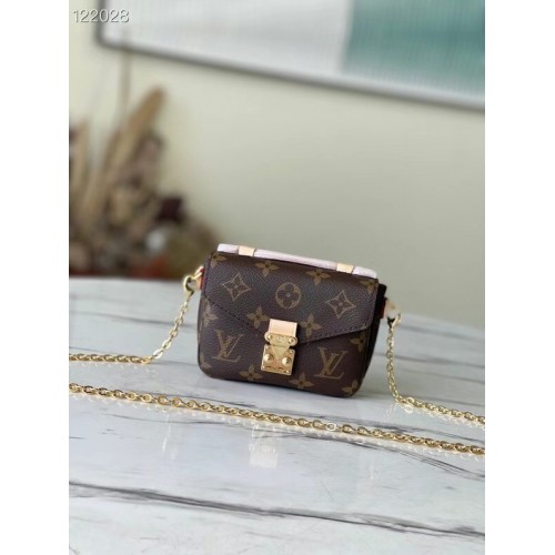 Louis Vuitton mini monogram plátěná kabelka M80312 hnědá