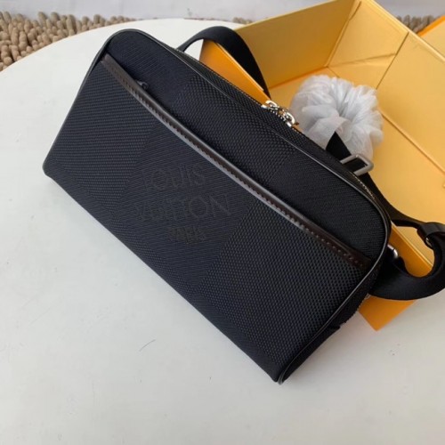 Originální kabelka Louis Vuitton BUMBAG M93619 černá