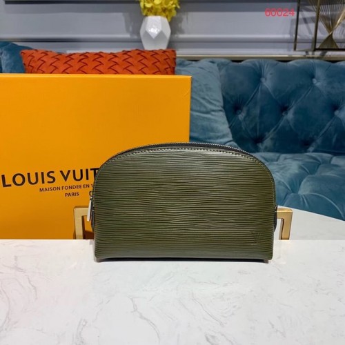 Louis Vuitton originální Epi Leather kosmetická taštička PM M52030 khaki