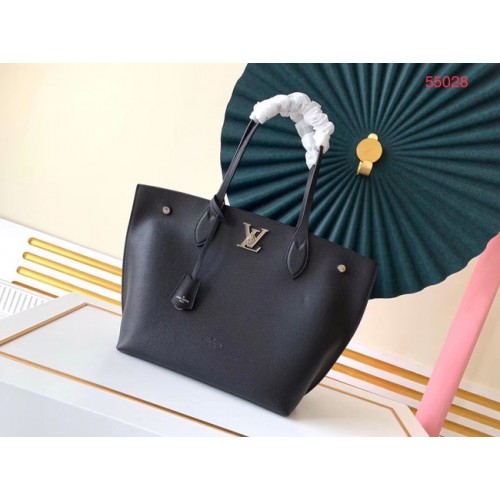 Originální kabelka Louis Vuitton LOCKME GO M55028 černá