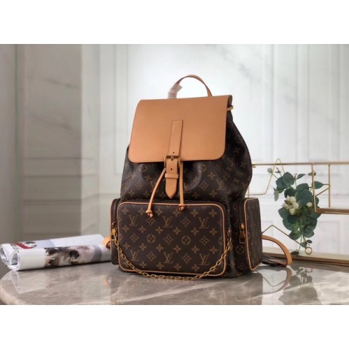 Originální plátěný batoh Louis Vuitton Monogram Canvas Large M44658