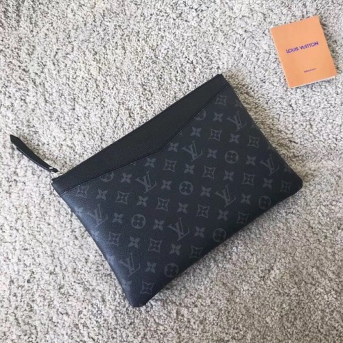 Originální plátěná taška Louis Vuitton Monogram Eclipse DAILY POUCH M62048