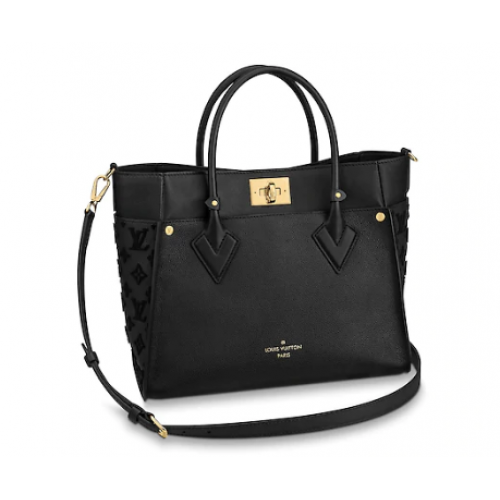 Louis Vuitton originální kabelka ON MY SIDE M53825 černá